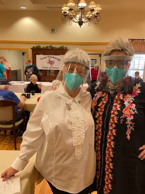 Texas Panhandle Quilts of Honor recognizing veterans
